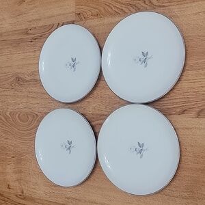 #4 Fashion Manor Solitude Set Of 4 Bread & Butter Plates 6 1/2"